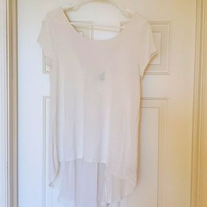 Sheer back American eagle top